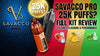 Savacco Pro 25K Prefilled Vape Kit: Features, Flavours &amp; Performance - VapeBoo