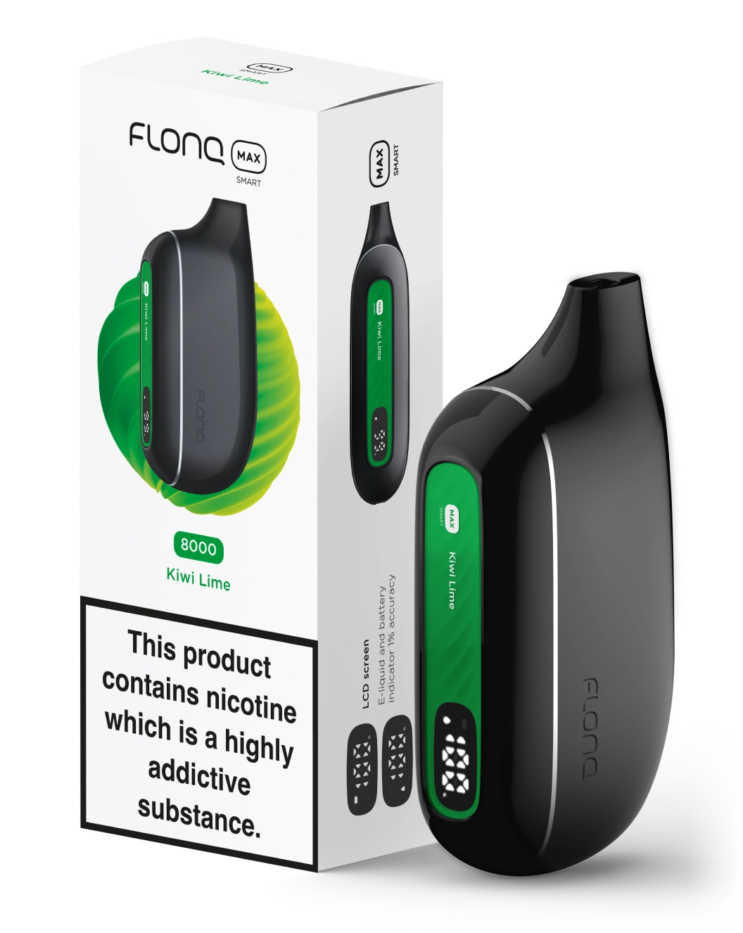 FLONQ Max Smart Vape 8000 Puffs Disposable vape