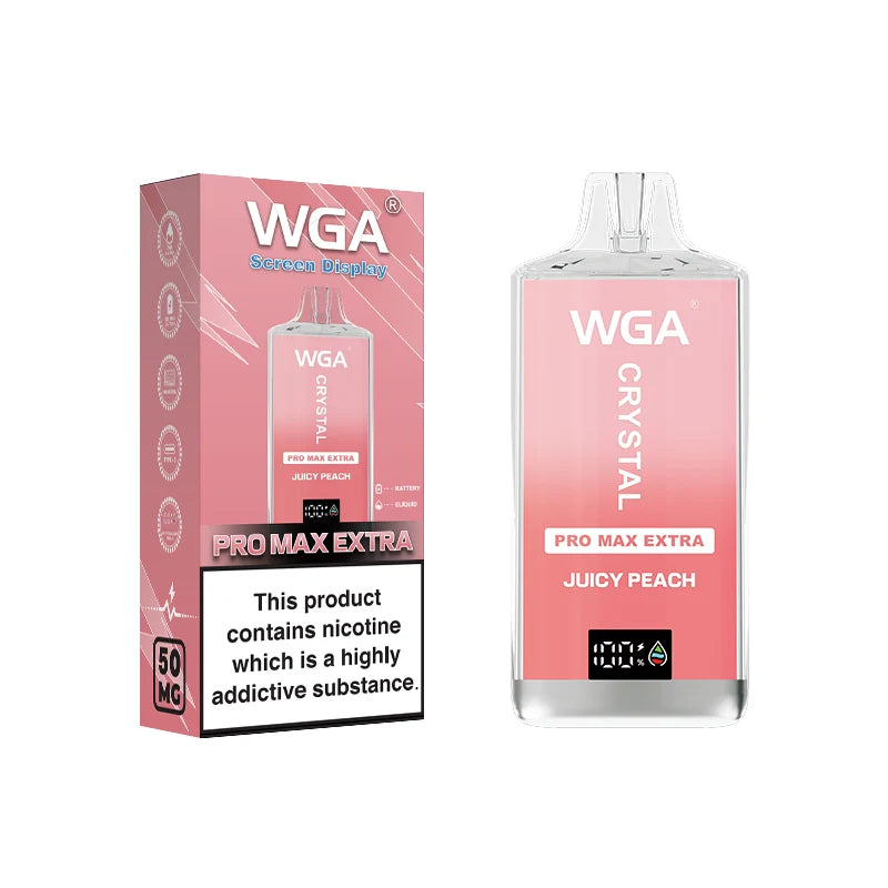 WGA crystal 15000 puffs 20MG Disposable vape