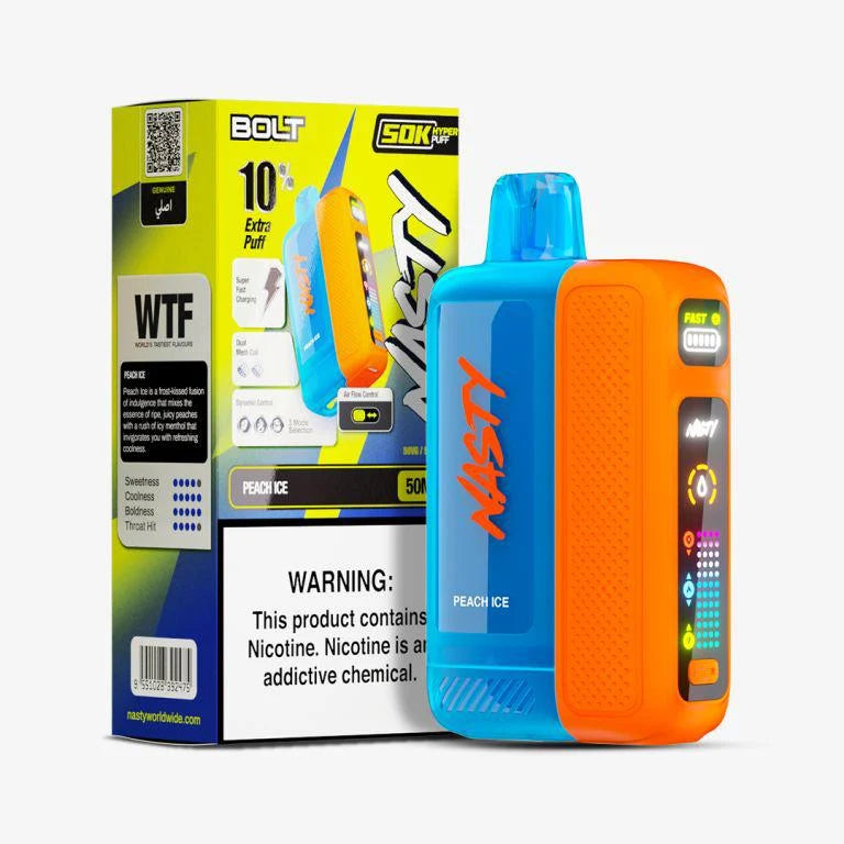 Nasty Bolt 50000 Puffs Disposable Vape