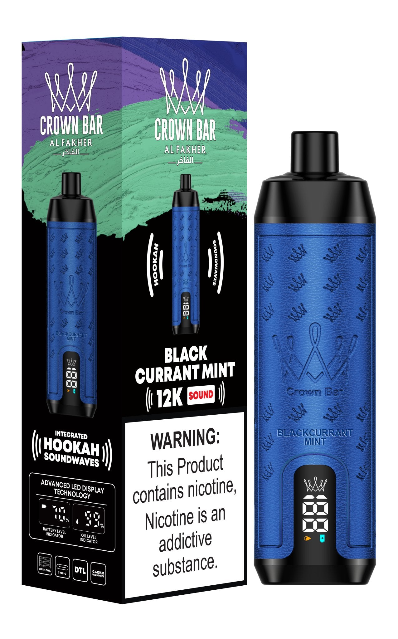 Al Fakher 12000 Puffs Disposable Vape 20mg | Hookah Soundwaves Al Fakher 12000 Puffs Disposable Vape 20mg | Hookah Soundwaves