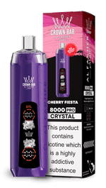 Al Fakher Crown Bar 8000 Pro Crystal Vape