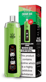 Al Fakher Crown Bar 8000 Pro Crystal Vape