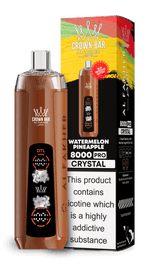 Al Fakher Crown Bar 8000 Pro Crystal Vape