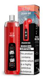 Al Fakher Crown Bar 8000 Pro Crystal Vape