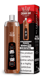 Al Fakher Crown Bar 8000 Pro Crystal Vape