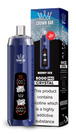 Al Fakher Crown Bar 8000 Pro Crystal Vape