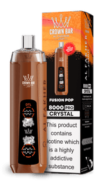 Al Fakher Crown Bar 8000 Pro Crystal Vape