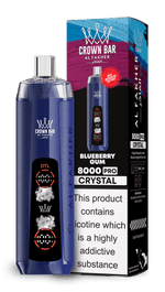 Al Fakher Crown Bar 8000 Pro Crystal Vape