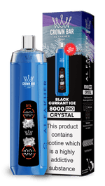 Al Fakher Crown Bar 8000 Pro Crystal Vape