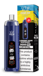 Al Fakher Crown Bar 8000 Pro Crystal Vape