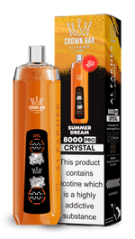 Al Fakher Crown Bar 8000 Pro Crystal Vape