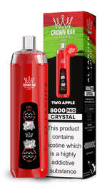 Al Fakher Crown Bar 8000 Pro Crystal Vape