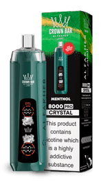Al Fakher Crown Bar 8000 Pro Crystal Vape