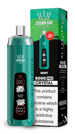Al Fakher Crown Bar 8000 Pro Crystal Vape