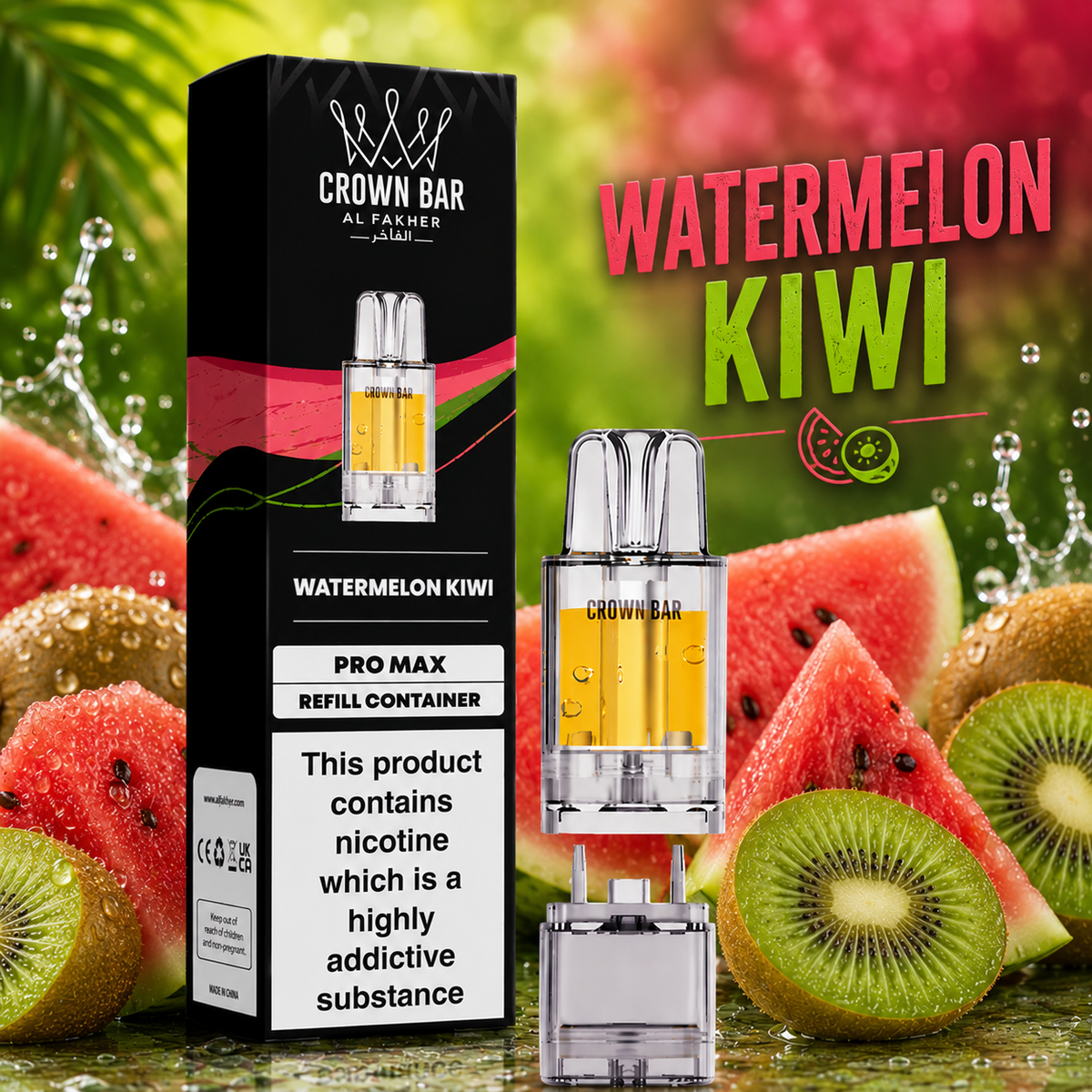 Al Fakher Crown Bar Pro Max 12K Prefilled Pods