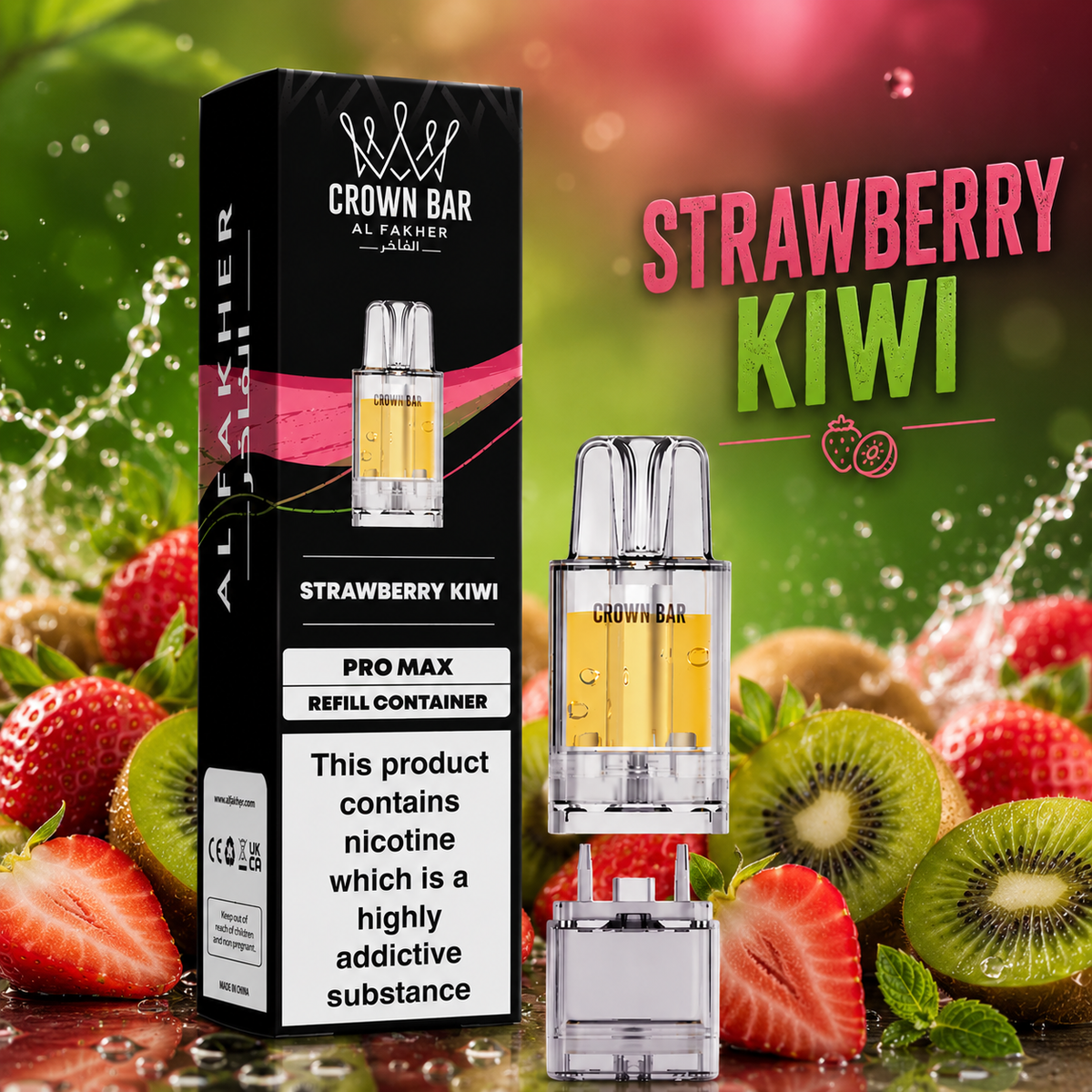 Al Fakher Crown Bar Pro Max 12K Prefilled Pods
