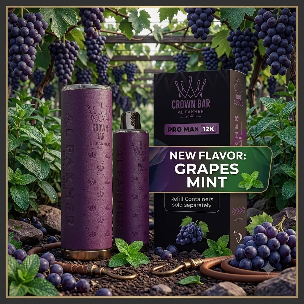 Al Fakher Crown Bar Pro Max 12K Prefilled Vape Kit