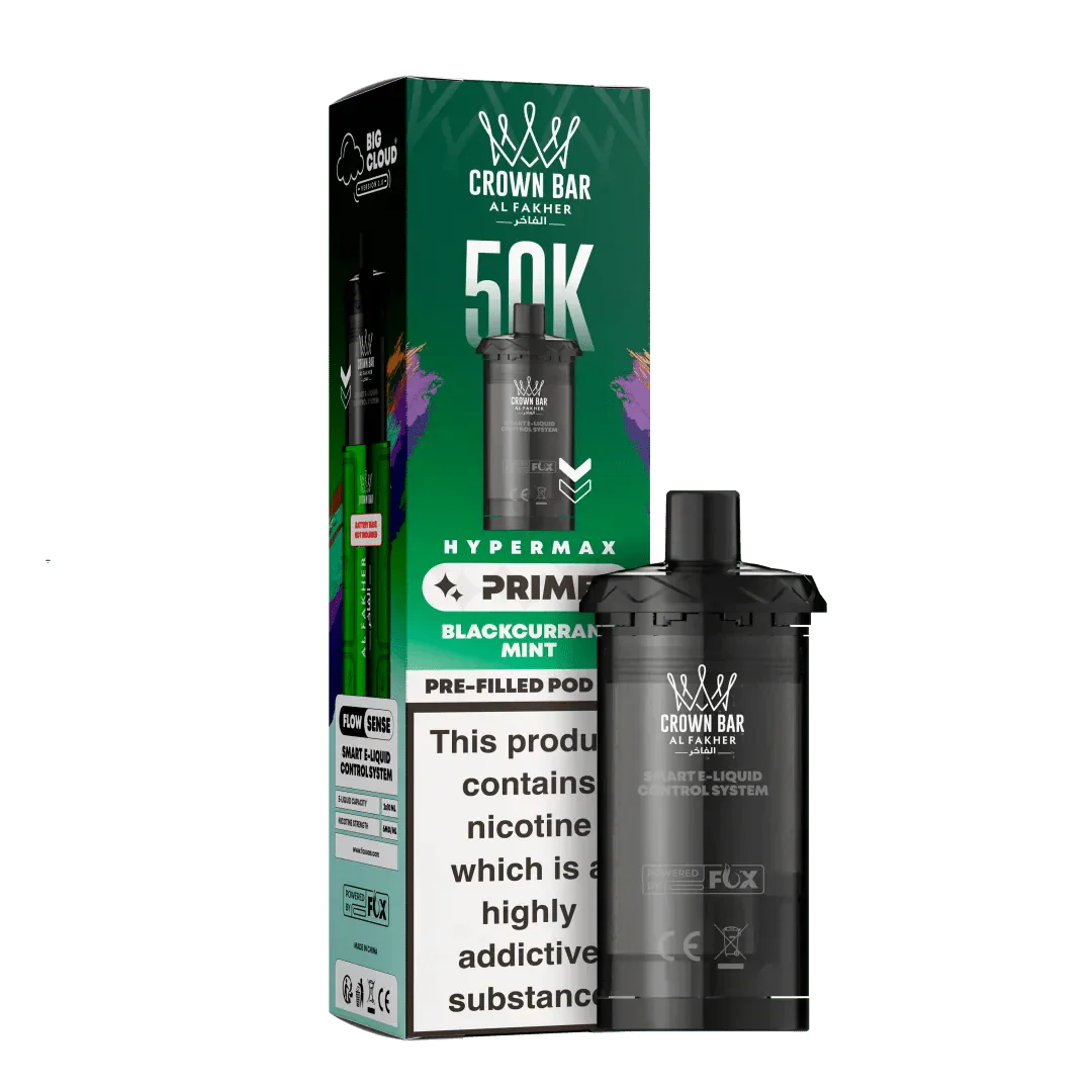 Al Fakher 50K Hypermax Prime Prefilled Pods