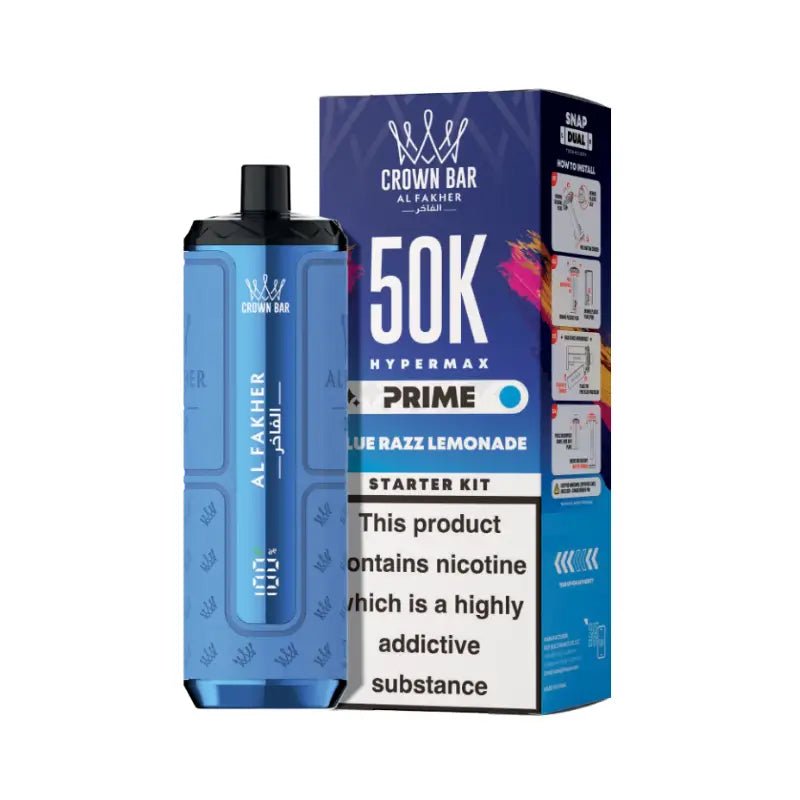 Al Fakher Hypermax Prime 50K Puffs Prefilled Kit