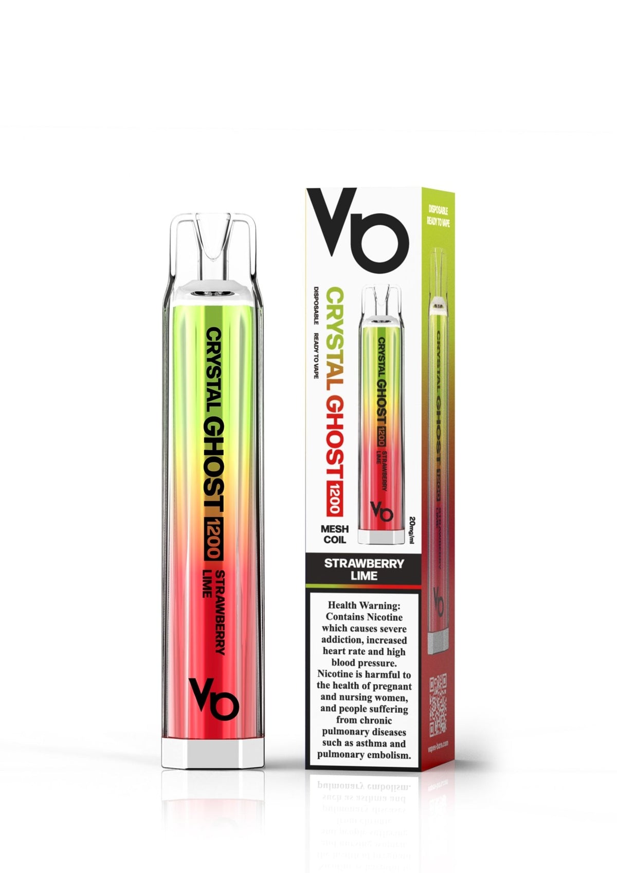 Crystal Ghost 12000 Puffs Disposable Vape 20mg - VapeBoo
