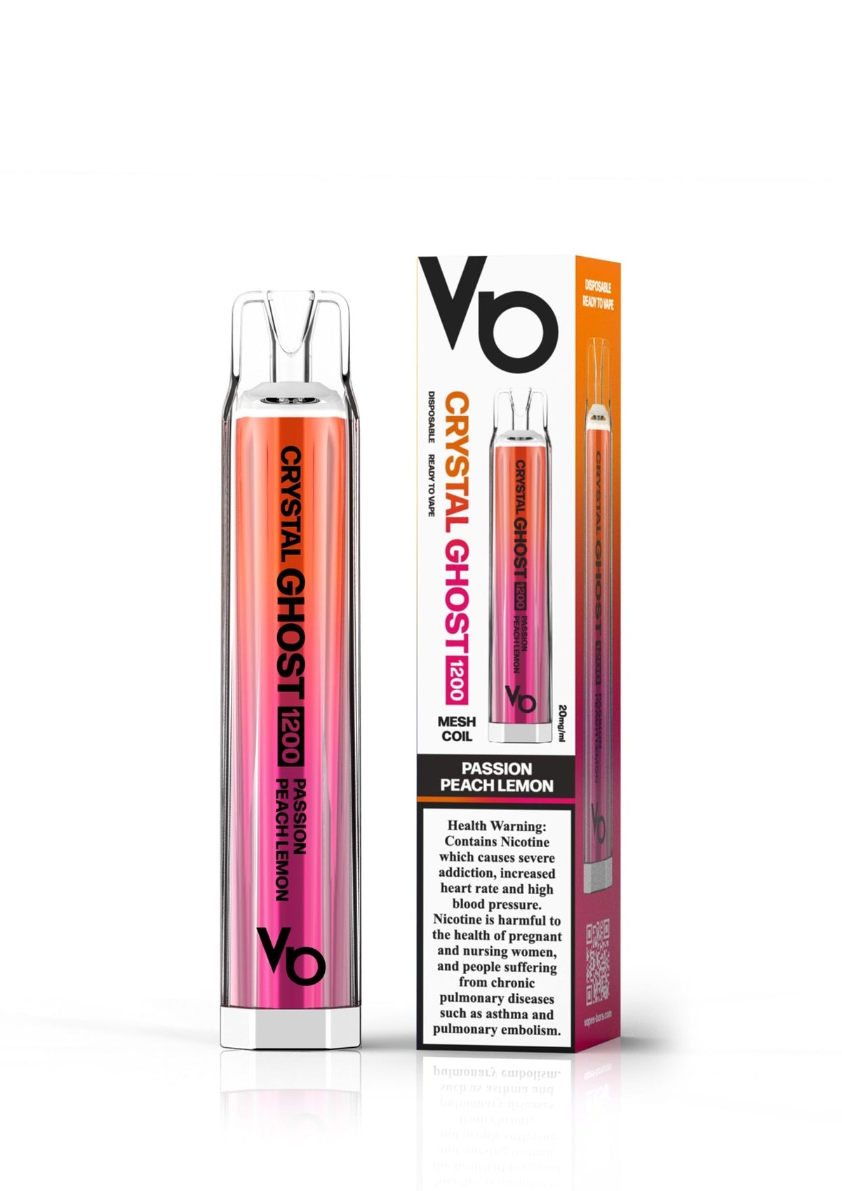 Crystal Ghost 12000 Puffs Disposable Vape 20mg - VapeBoo