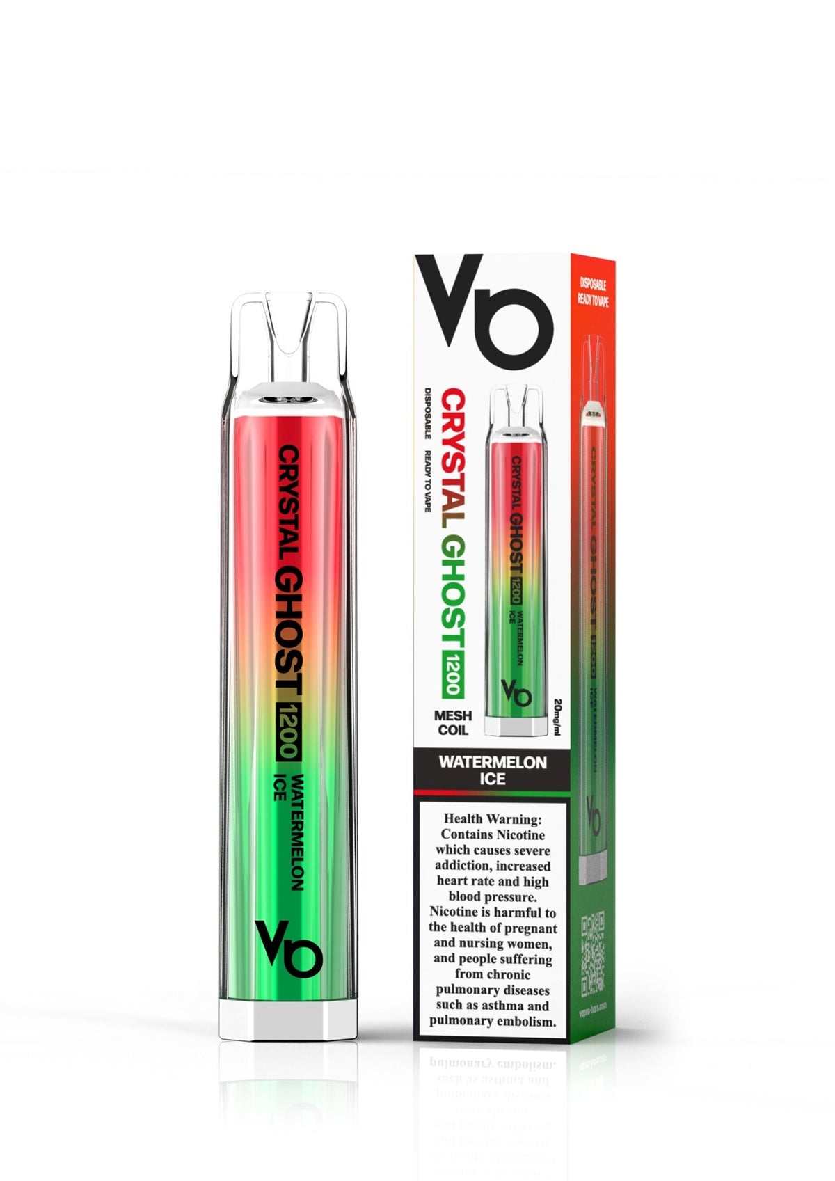 Crystal Ghost 12000 Puffs Disposable Vape 20mg - VapeBoo