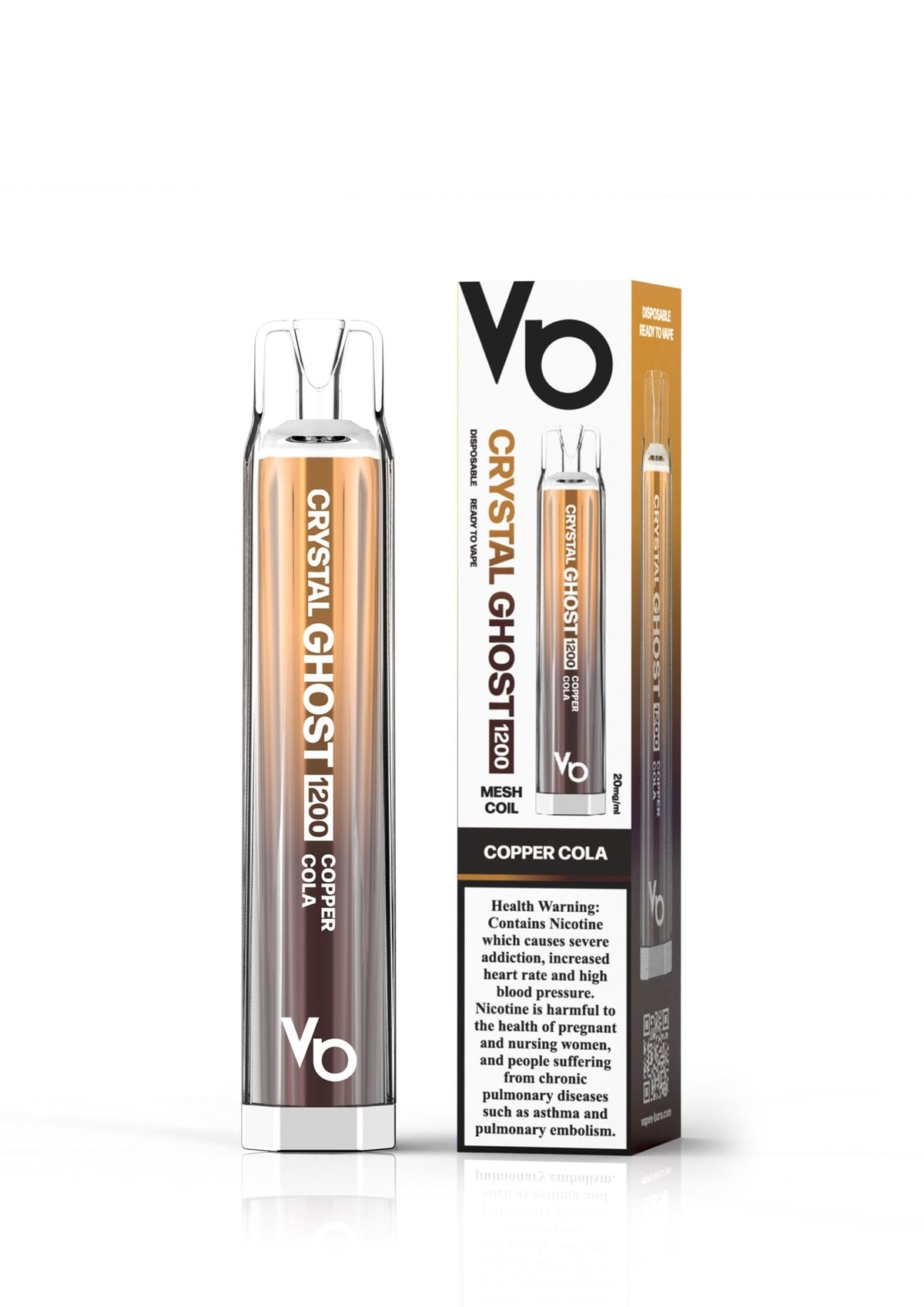 Crystal Ghost 12000 Puffs Disposable Vape 20mg - VapeBoo