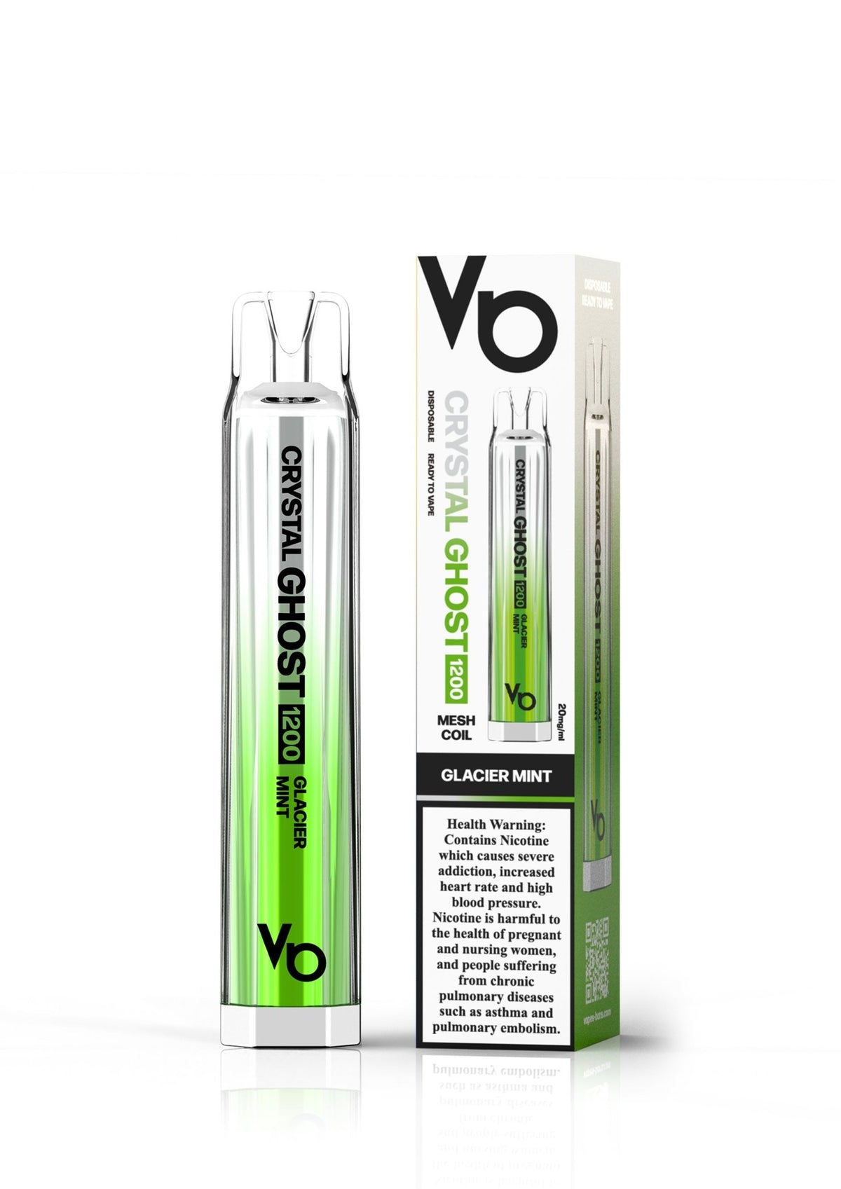 Crystal Ghost 12000 Puffs Disposable Vape 20mg - VapeBoo