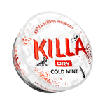Dry Cold Mint Nicotine Pouches by Killa