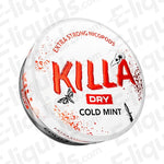 Dry Cold Mint Nicotine Pouches by Killa