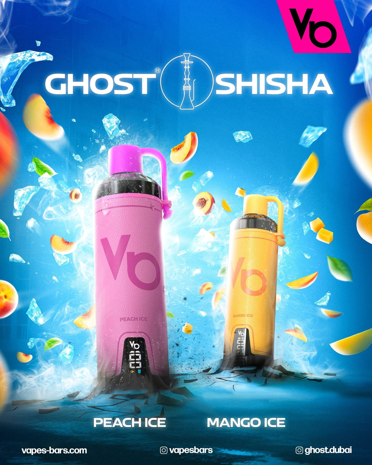 Ghost Shisha 15000 Puffs Disposable Vape 20mg - VapeBoo