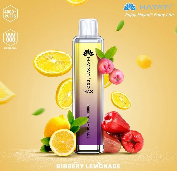 Hayati Crystal Pro Max 4000 Disposable Vape 20mg Hayati Crystal Pro Max 4000 Disposable Vape 20mg