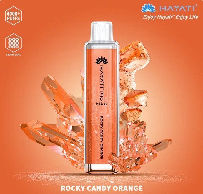 Hayati Crystal Pro Max 4000 Disposable Vape 20mg - VapeBoo