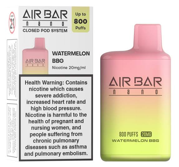 Air Bar Nano 800 Puffs Disposable Vape