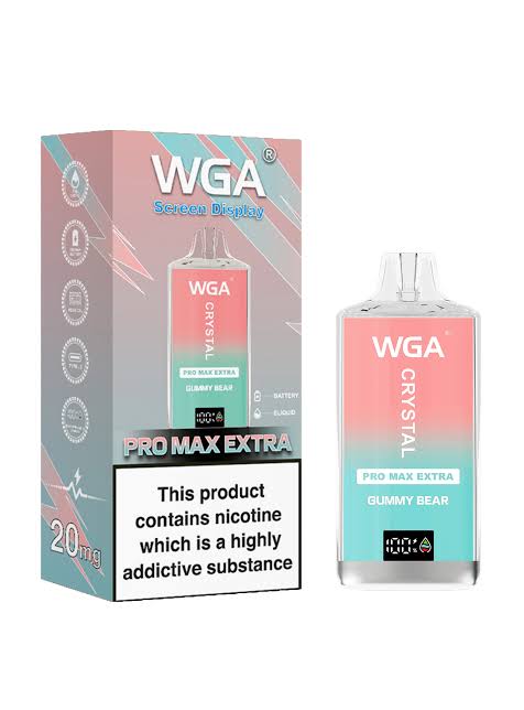 WGA crystal 15000 puffs 20MG Disposable vape