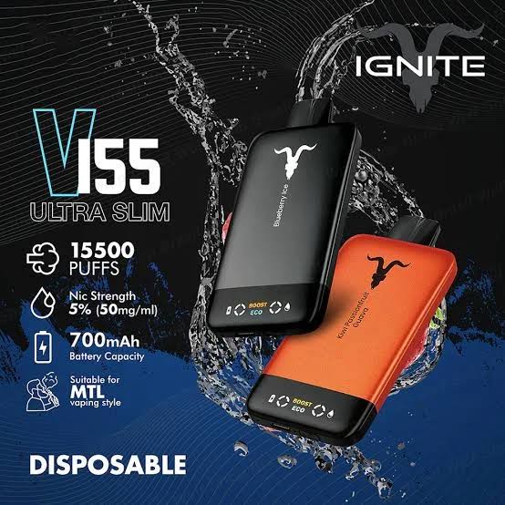 IGNITEV155 Ultra Slim Disposable 15,500puffs