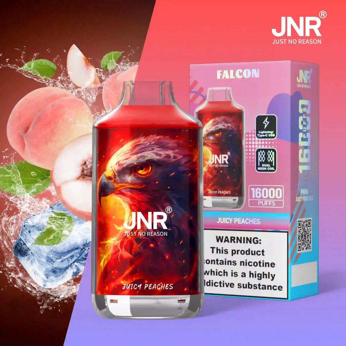 JNR Falco 16k Prefilled Vape Kit
