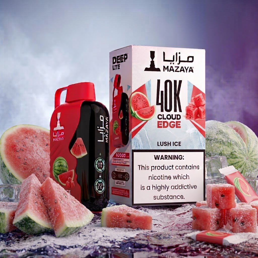 Mazaya Deep Lite Cloud Edge 40000 Puffs 20mg Rechargeable Disposable Vape UAE