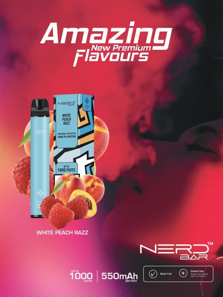 Nerd Bar 1000 Puffs Disposable Vape Device - VapeBoo