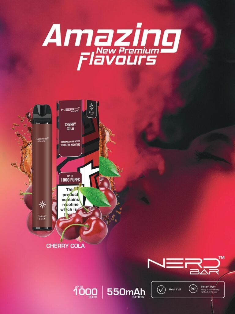 Nerd Bar 1000 Puffs Disposable Vape Device - VapeBoo