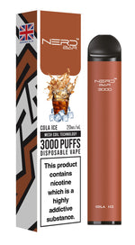 Nerd Bar 3000 Puffs Disposable Vape Device