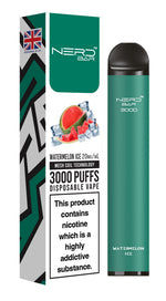 Nerd Bar 3000 Puffs Disposable Vape Device