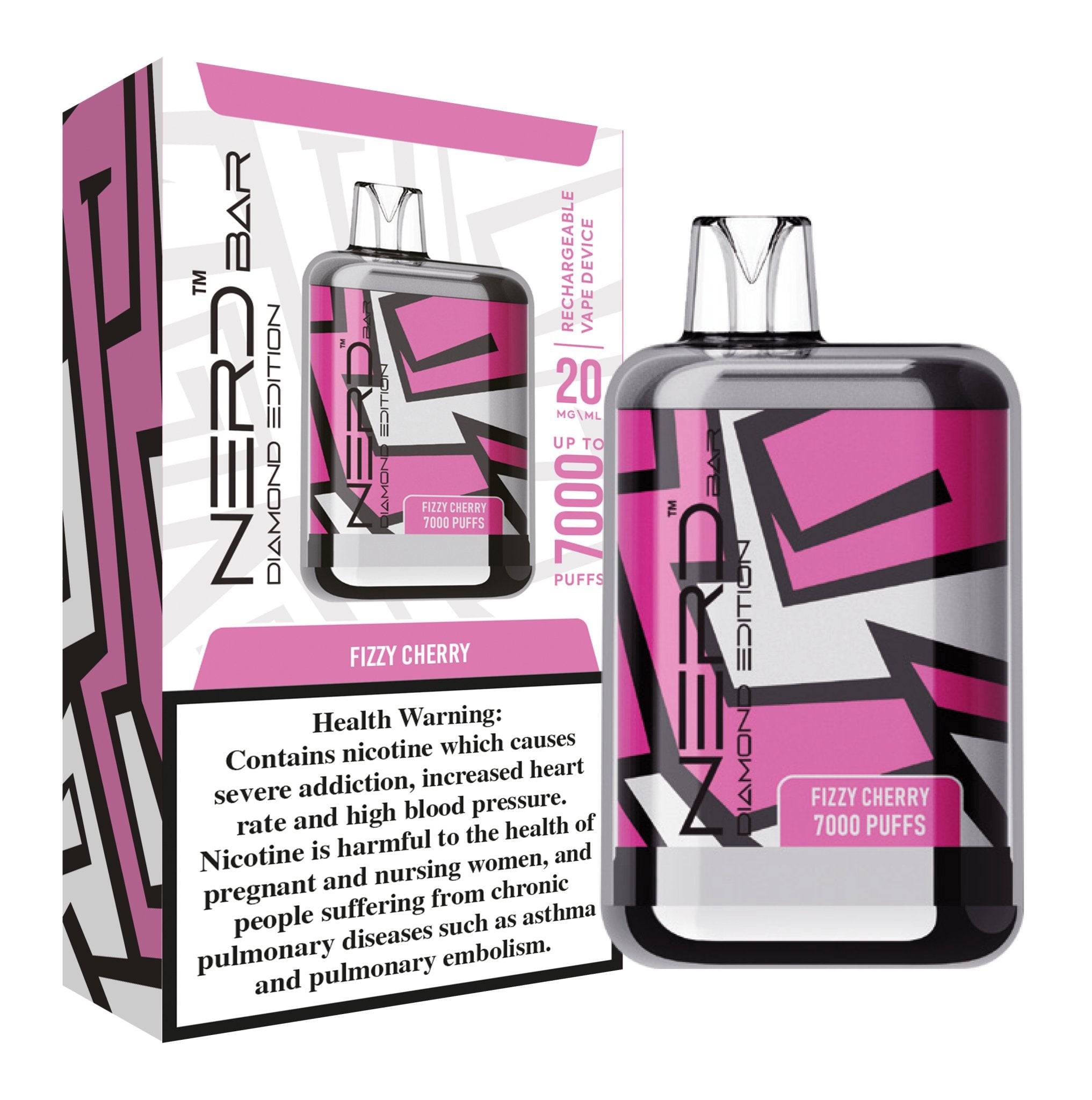 nerd bar vape review Nerd Bar Diamond Addition 7000 Puffs Disposable Vape Device