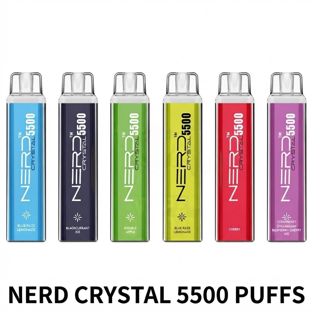 Nerd Crystal 5500 puffs Disposable Vapes