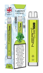 Nerd Crystal 6500 Puffs Disposable Vape 20mg Box of 10