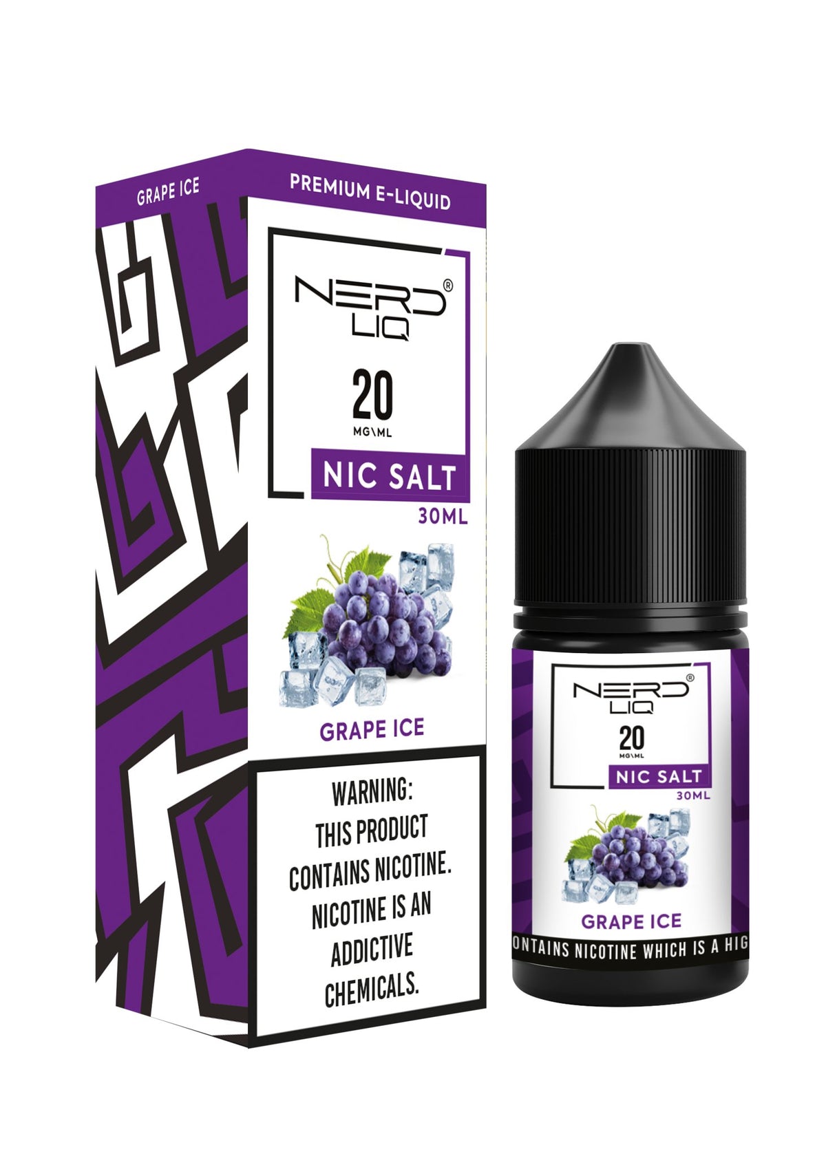 Nerd Liq Salt Nic 30ml E-Liquid - VapeBoo