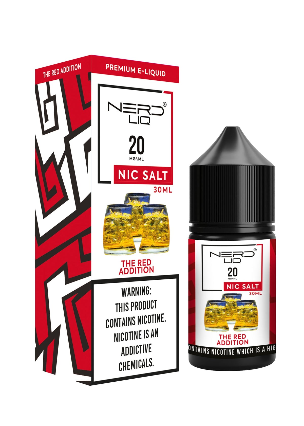 Nerd Liq Salt Nic 30ml E-Liquid - VapeBoo