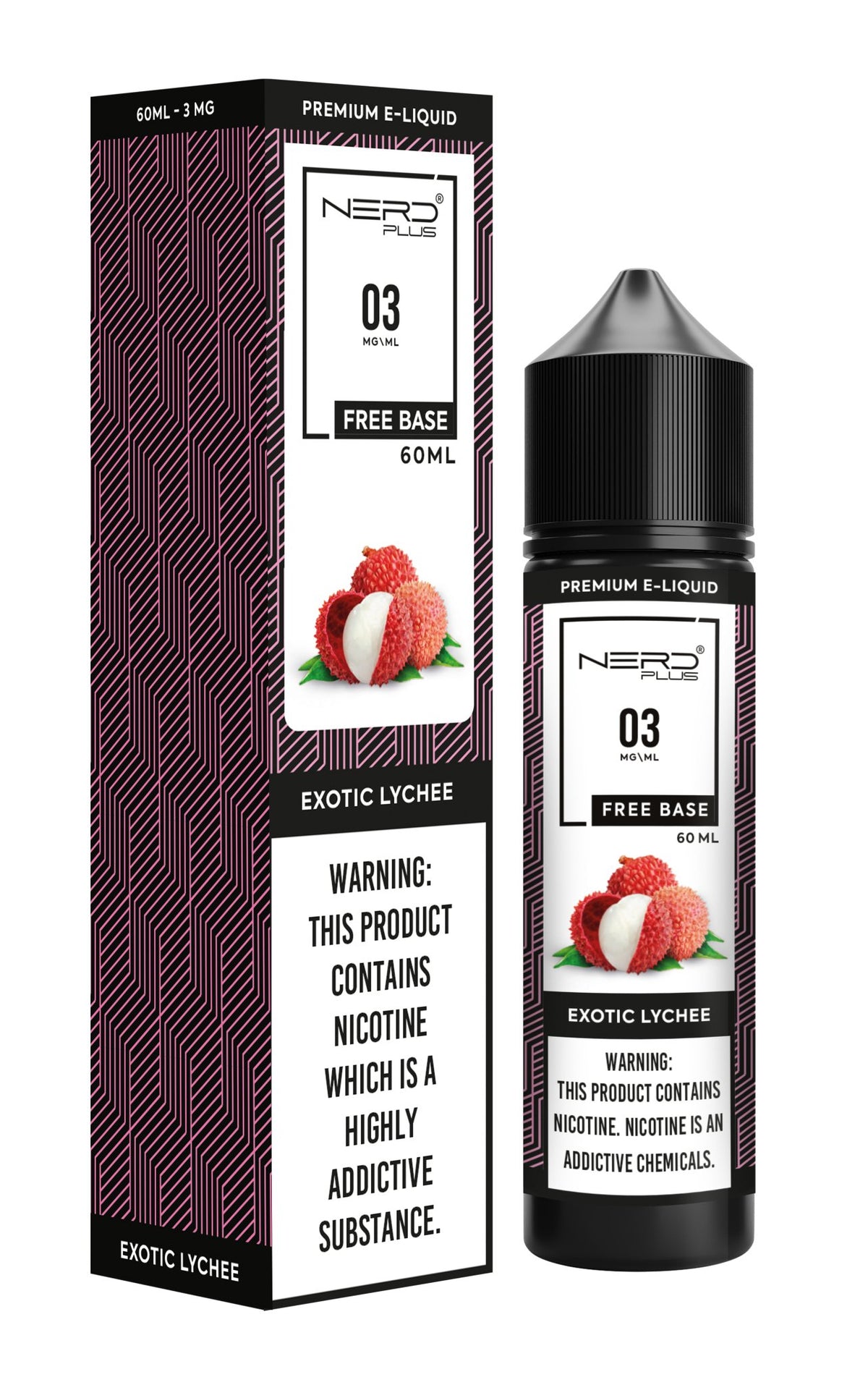 Nerd Plus 60ml E-Juice Shortfill - VapeBoo