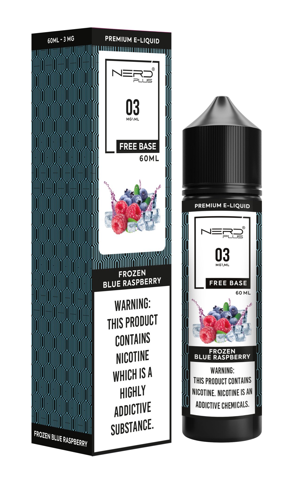 nerds vape juice Nerd Plus 60ml E-Juice Shortfill
